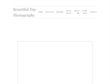 Tablet Screenshot of beautifuldayphotography.co.uk